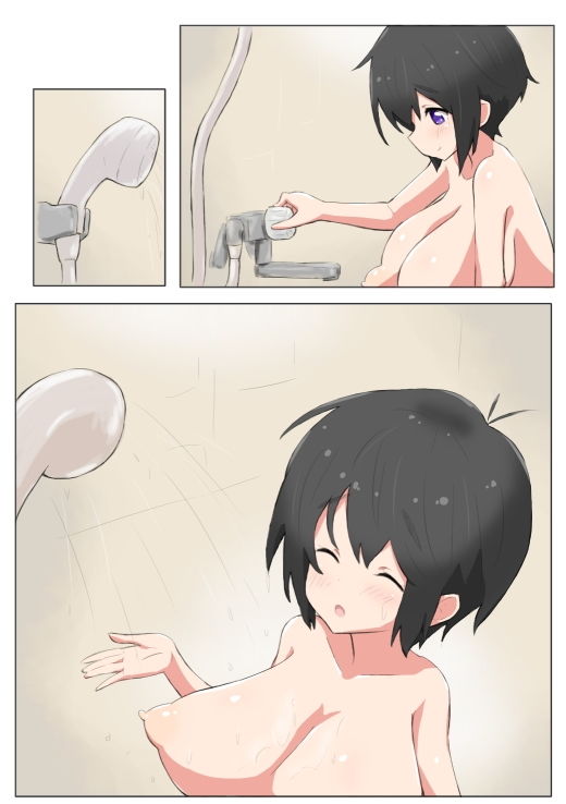 サンプル画像2:あさみちゃんがお風呂に入るよ(にゅーてっく) [d_152783]