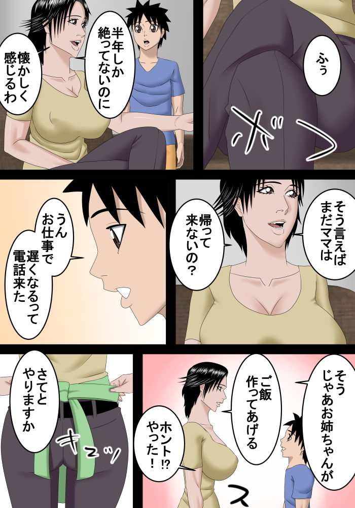 サンプル画像3:結婚したお姉ちゃんが家に戻ってきた(SST) [d_153663]