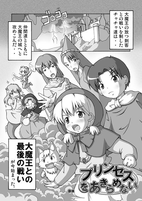 サンプル画像1:プリンセスをあきらめない(グループI・N) [d_154371]