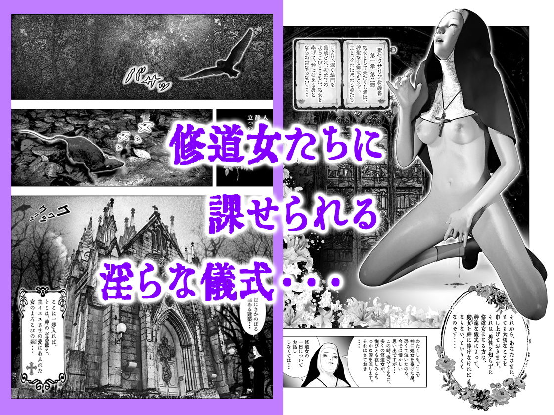 サンプル画像2:聖セクサリアの乙女たち(銀猫) [d_154594]