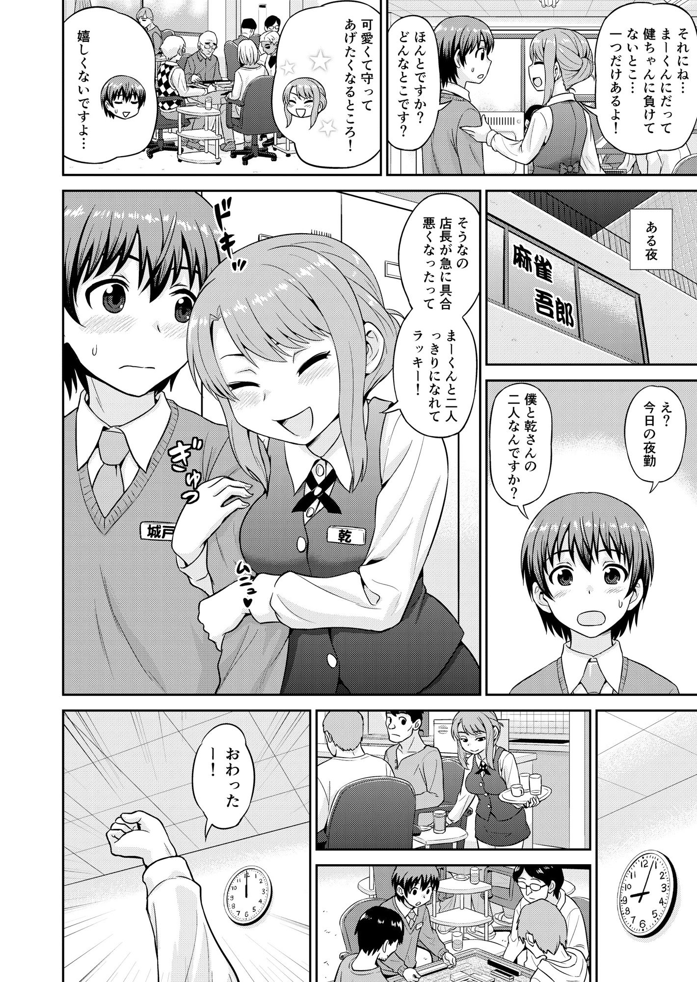 僕のマン直生活