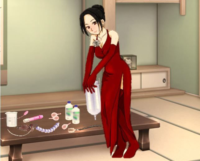 サンプル画像2:人妻弥英子 ～嗚咽の浣腸接待～(プラム宝玉堂) [d_155731]