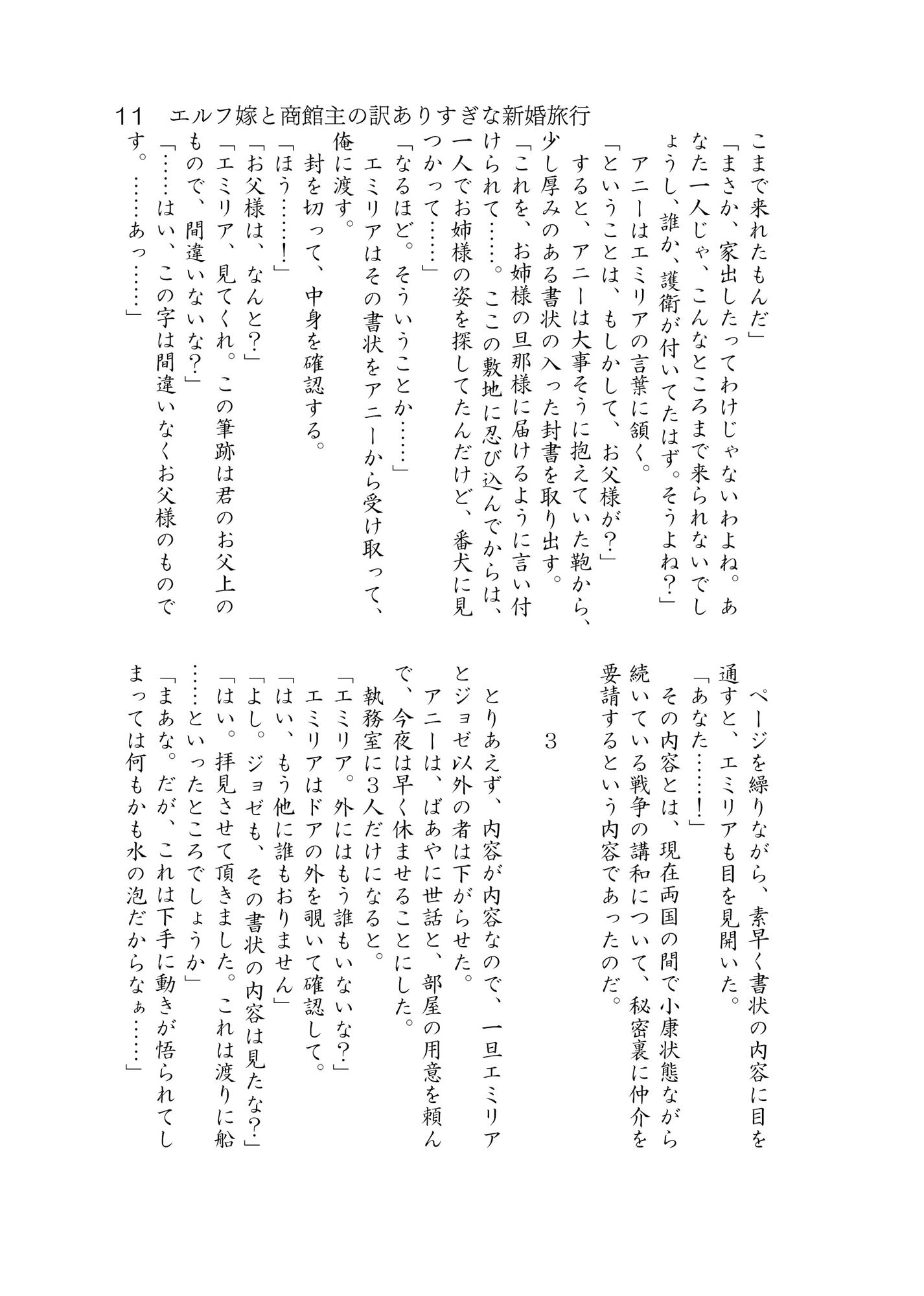 サンプル画像5:エルフ嫁と商館主の訳ありすぎな新婚旅行(Rico-ba ＆ Ico-ba) [d_158749]