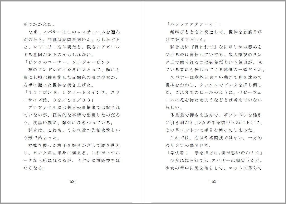 サンプル画像5:プライベート・リョナファイト(SMX工房) [d_160553]