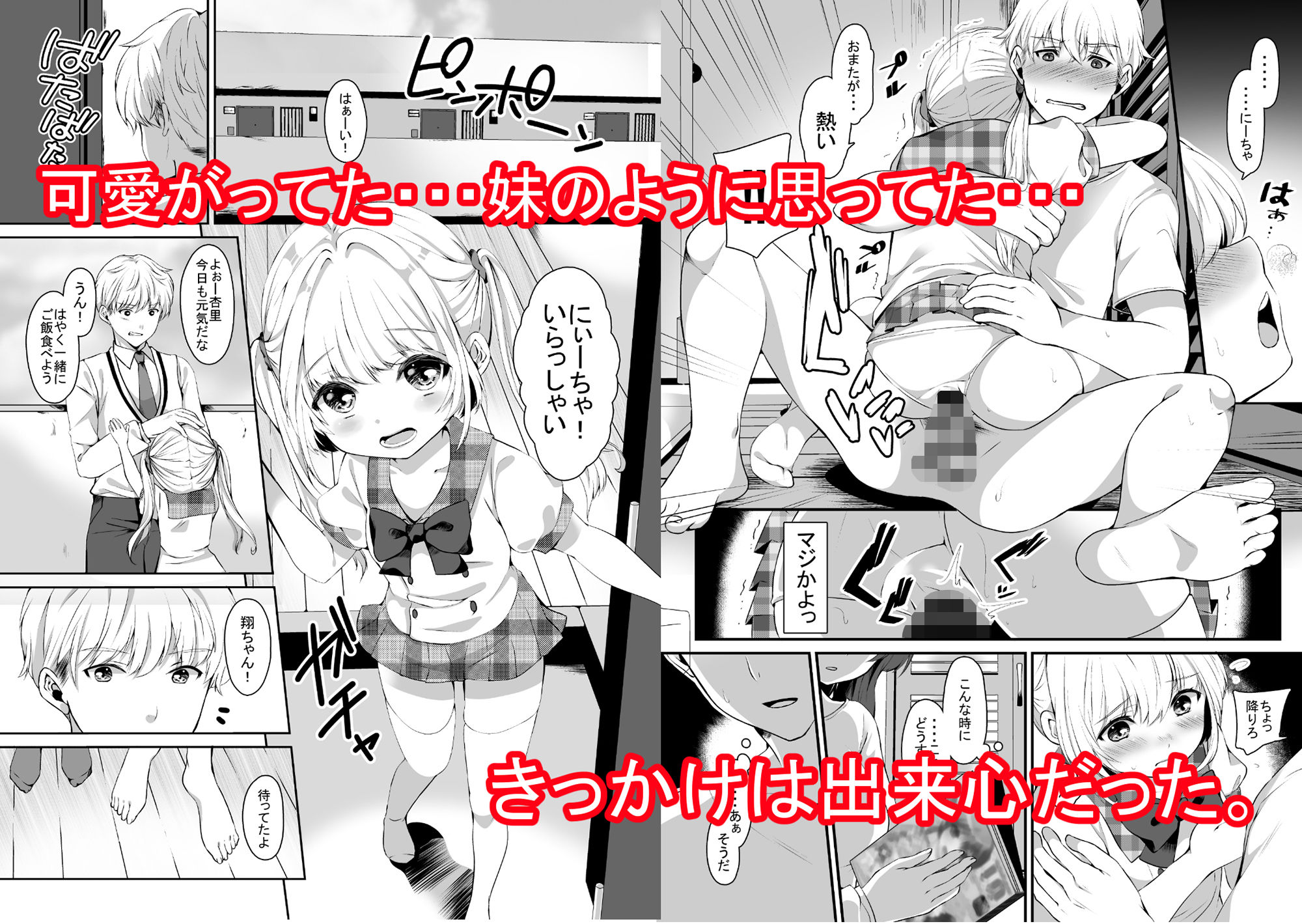 サンプル画像1:おませな妹に中出し教えてやる(心のBOSS) [d_161151]