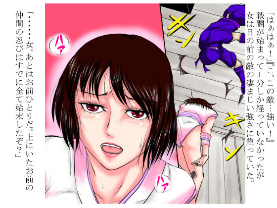 サンプル画像1:その女忍者は、侵入してきた凄腕忍者にまったく歯が立たないまま着物を剥がれ、嬲るように犯された。(程酔ブス子) [d_162202]