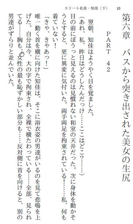 エリート社員・知佳(下)~羞恥調教に終わりはない~
