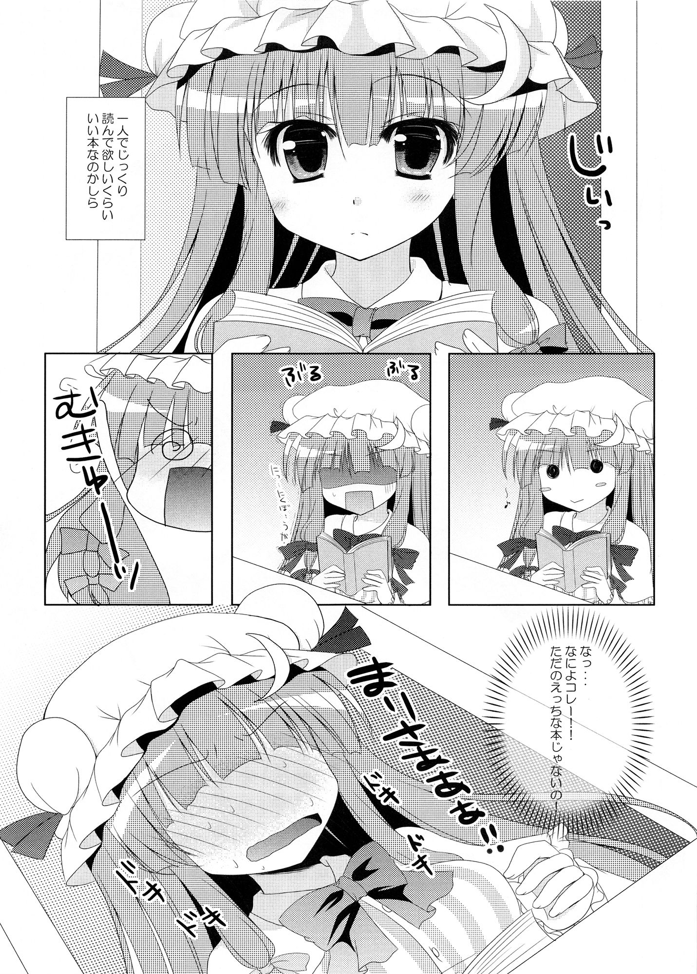 サンプル画像1:妄想ぱちゅりー(れもんのお店) [d_164670]