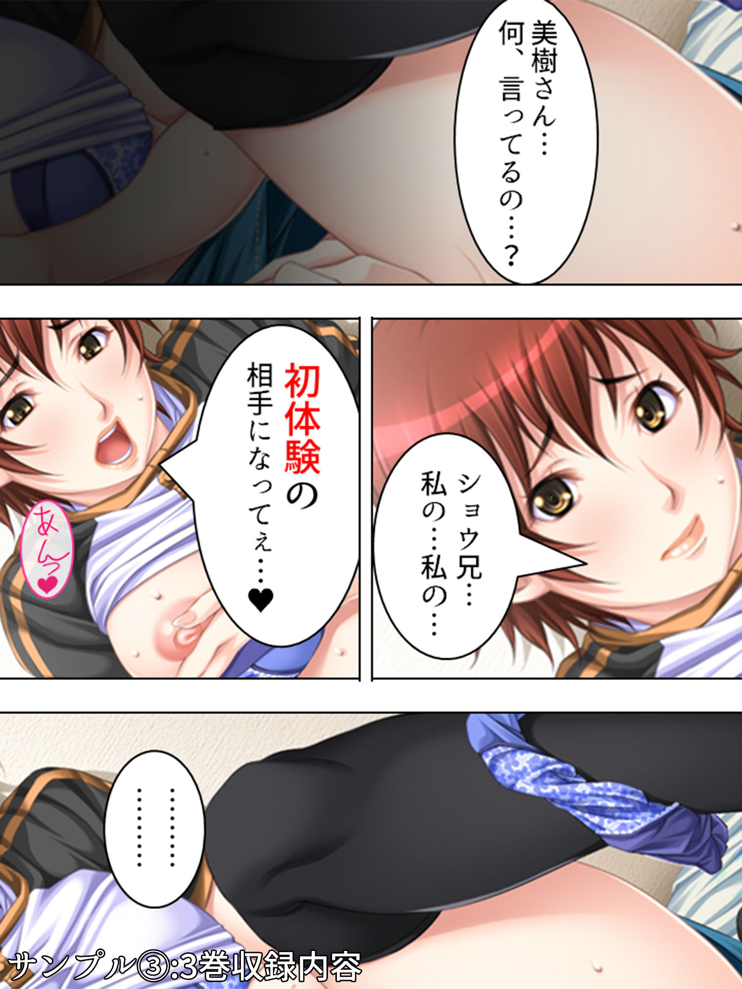 サンプル画像3:記憶を失った僕に近親相姦SEXを迫る巨乳母 ＜総集編1-10＞(悶々堂) [d_165394]