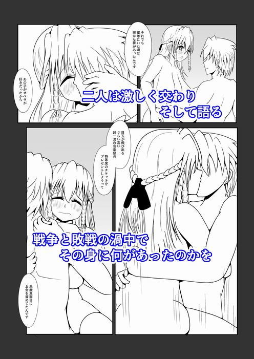 サンプル画像2:敗戦の先の光(アナヘミア・タートル) [d_165465]