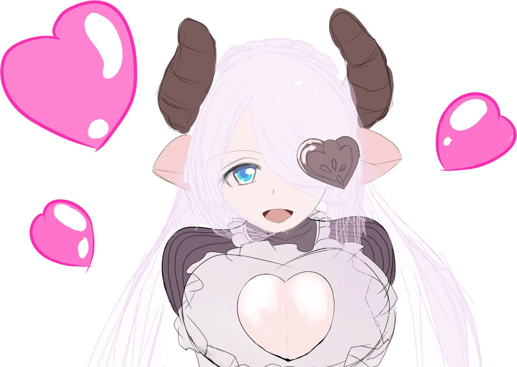 サンプル画像1:ナルメアお姉ちゃんと甘いチョコ(栄) [d_166713]