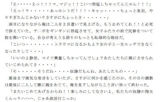 肉欲で大逆転!! ずっといじめられていた同級生の女子二人を肉奴隷にした俺 第一話