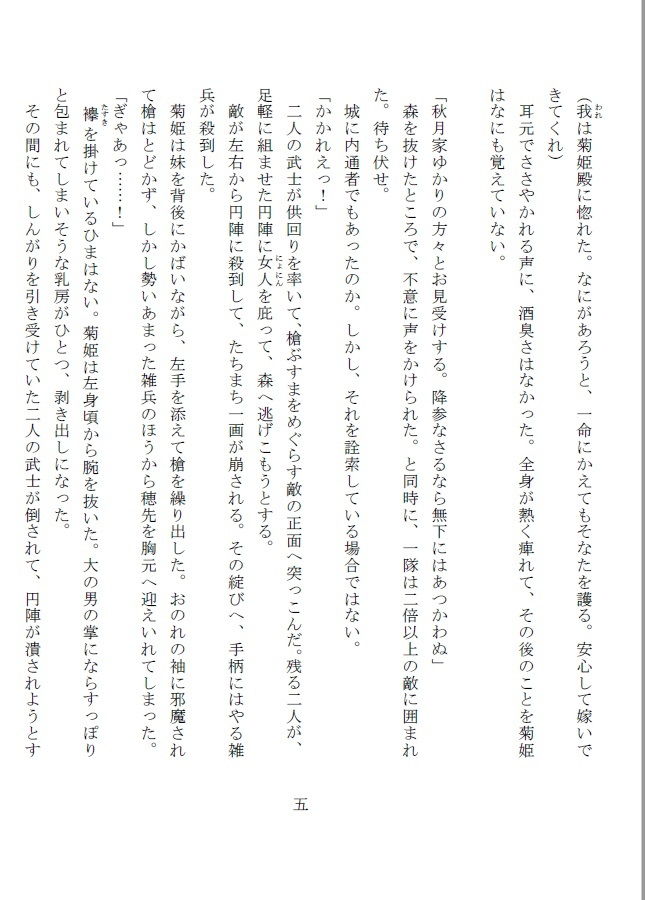 サンプル画像4:槍姫千本突き(SMX工房) [d_167624]