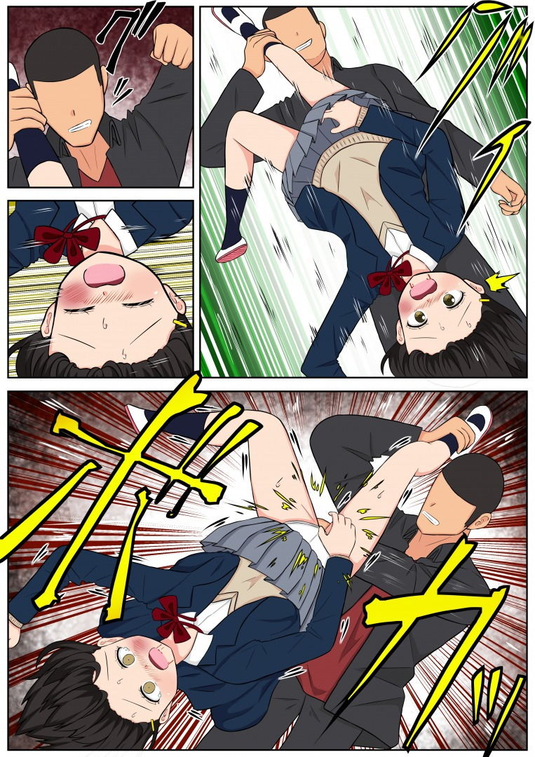 【リョナ特化】空手少女 VS サディスト男