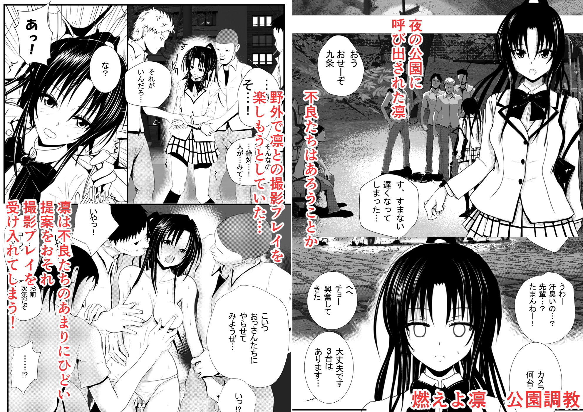 サンプル画像6:燃えよ凛 総集編 全裸版(AKI6666) [d_172377]