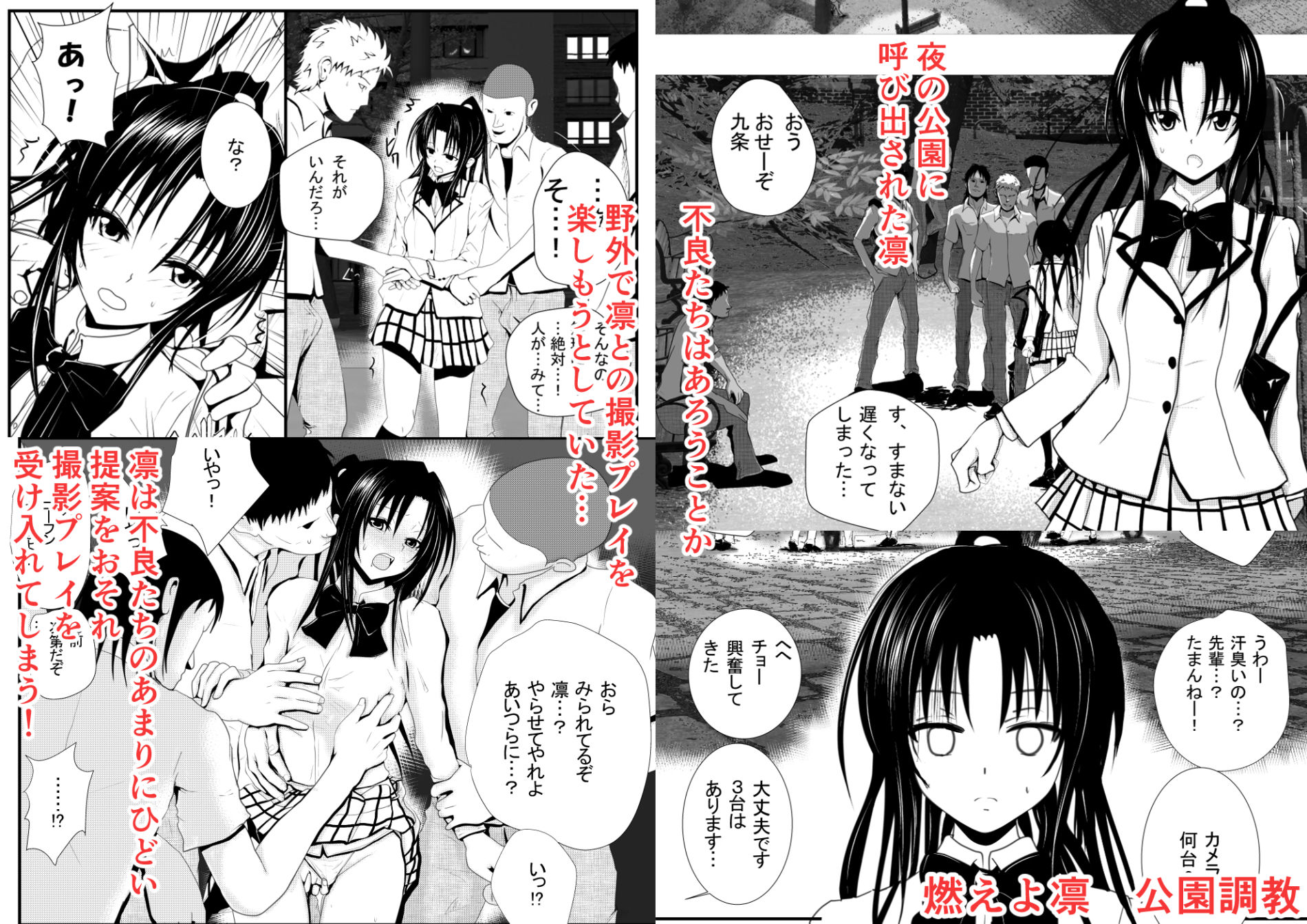 サンプル画像6:燃えよ凛 総集編 制服版(AKI6666) [d_172379]