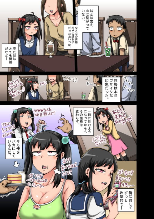 サンプル画像1:ムカつく妹はちゃんと叱らなくちゃ！！(ジュースボックス工場) [d_172610]