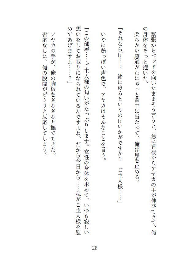 サンプル画像2:生き疲れ社畜と異世界メイド(ガンスミス・アイヤマ) [d_172856]