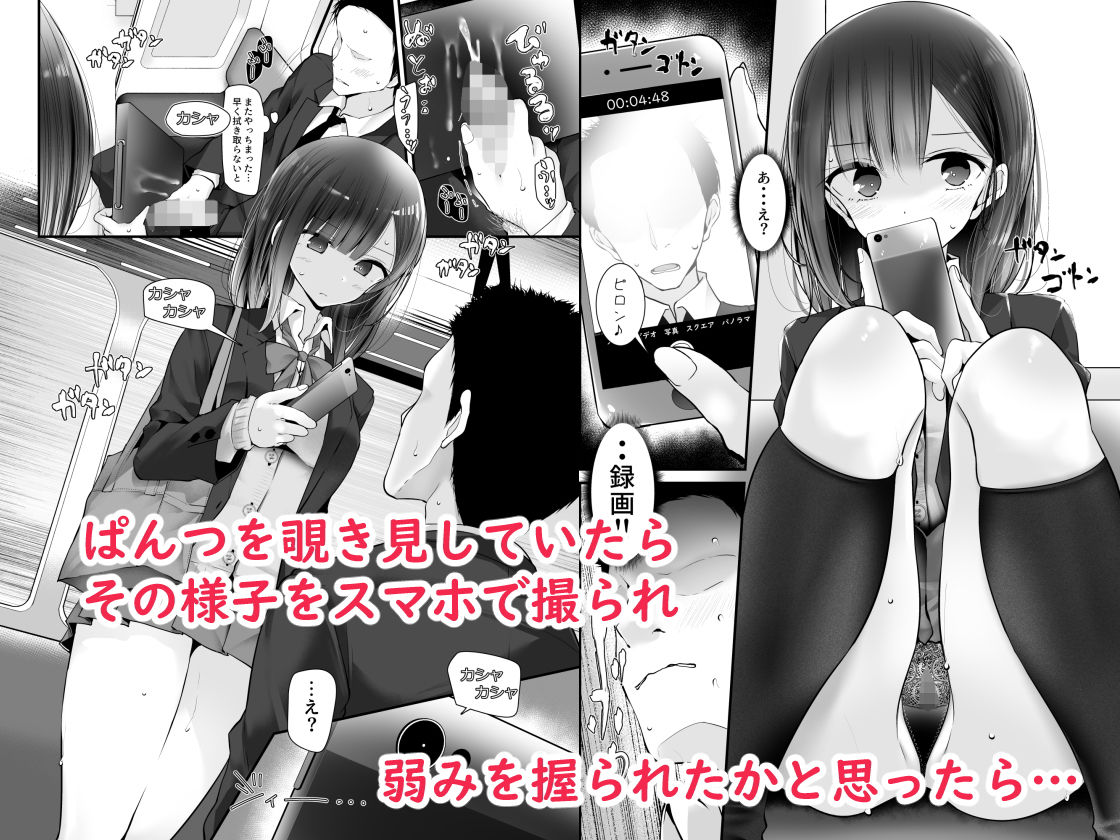 サンプル画像1:通勤道中であの娘がみだらな行為をしてくる話2(嘘つき屋) [d_172867]