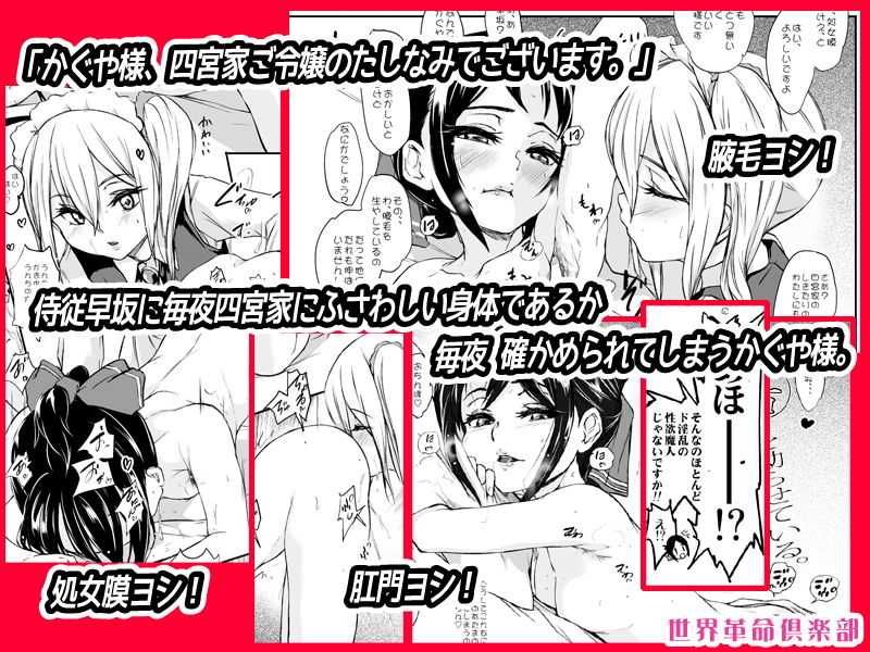 サンプル画像1:かぐや様はエロを拗らせている。(世界革命倶楽部) [d_174050]