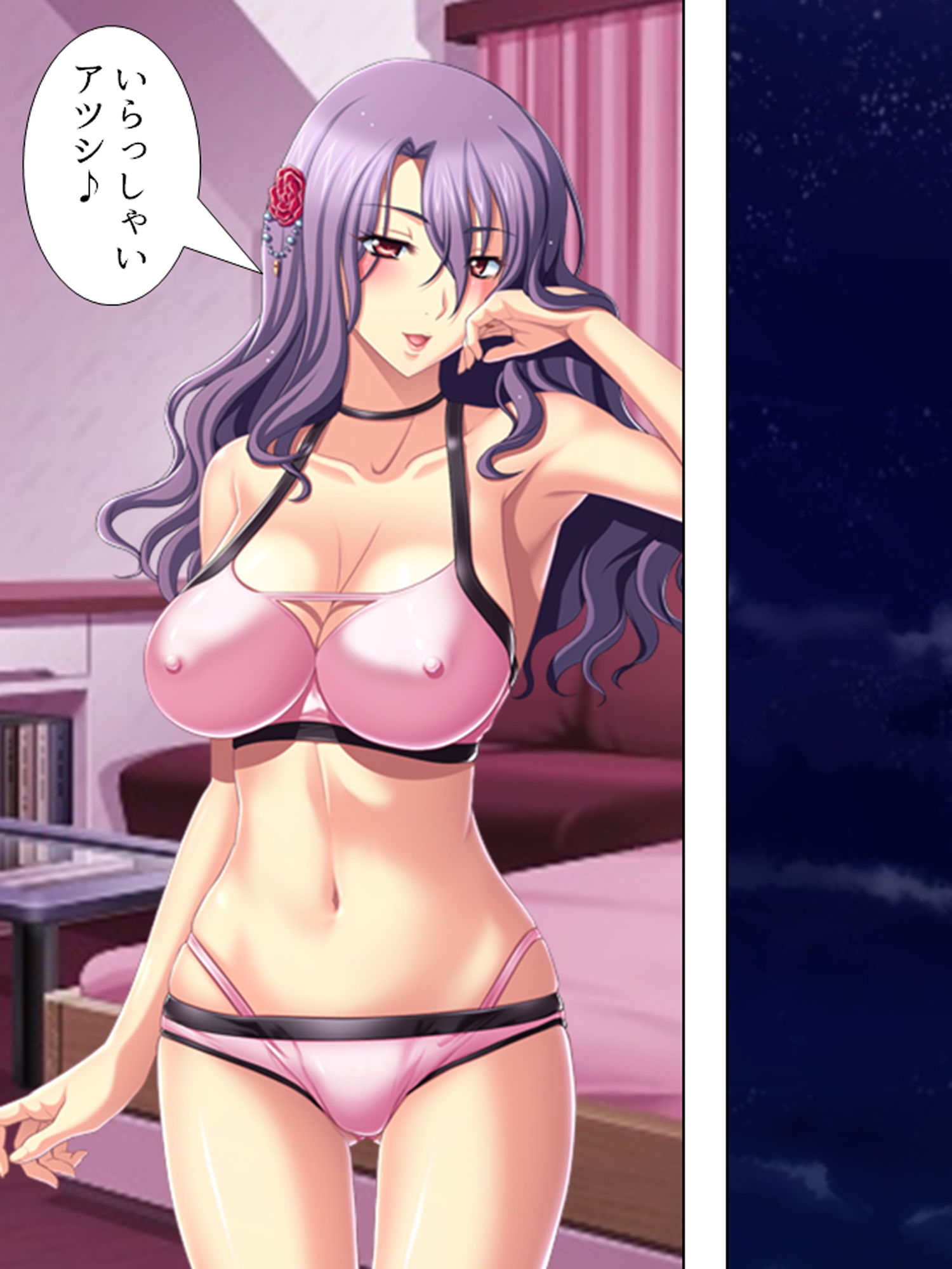 サンプル画像3:隣の部屋から聞える喘ぎ声に奮い立つM男 上(アロマコミック) [d_174142]