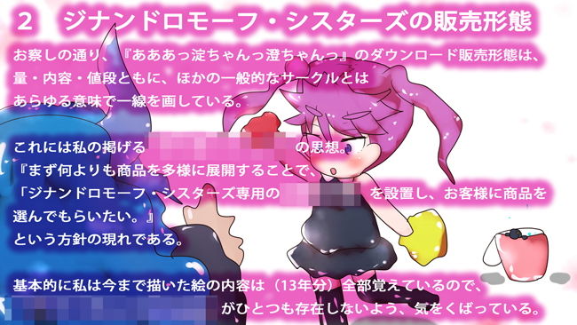 ［創作コラム］ジナンドロモーフ・シスターズにまつわる29の小話