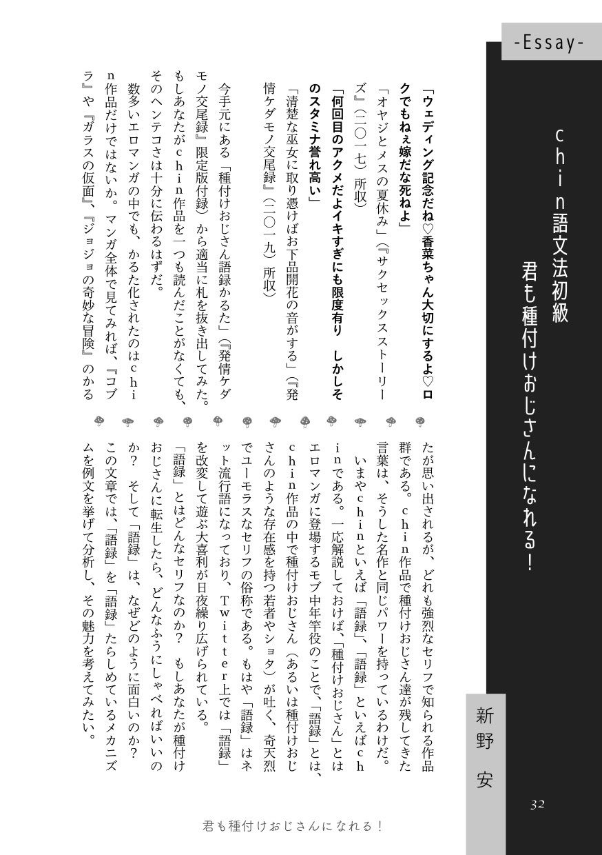 〈エロマンガの読み方〉がわかる本3 特集:chinの画像3