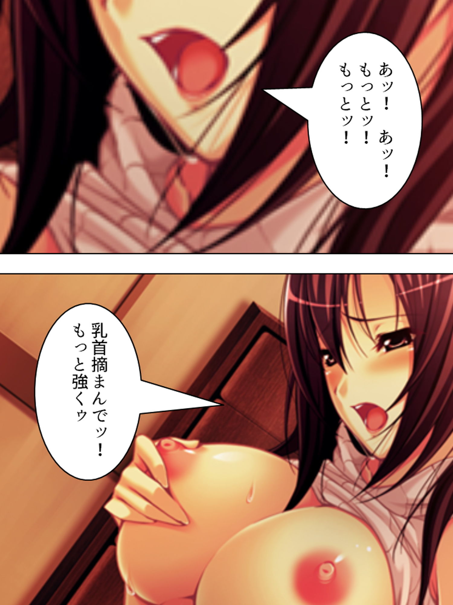 サンプル画像2:兄嫁を肉欲で縛りつけて隷属させてやる 上巻(アロマコミック) [d_177398]