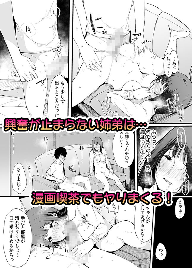 サンプル画像1:弟にエロ漫画と同じ事をされちゃうお姉ちゃんの話 2(ライドオン) [d_177419]