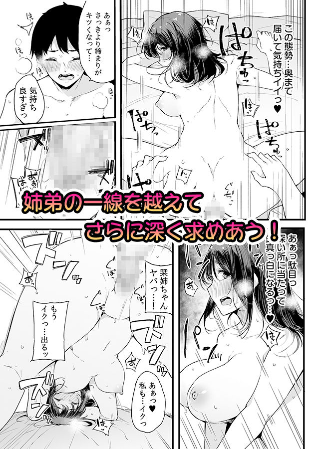 サンプル画像5:弟にエロ漫画と同じ事をされちゃうお姉ちゃんの話 2(ライドオン) [d_177419]
