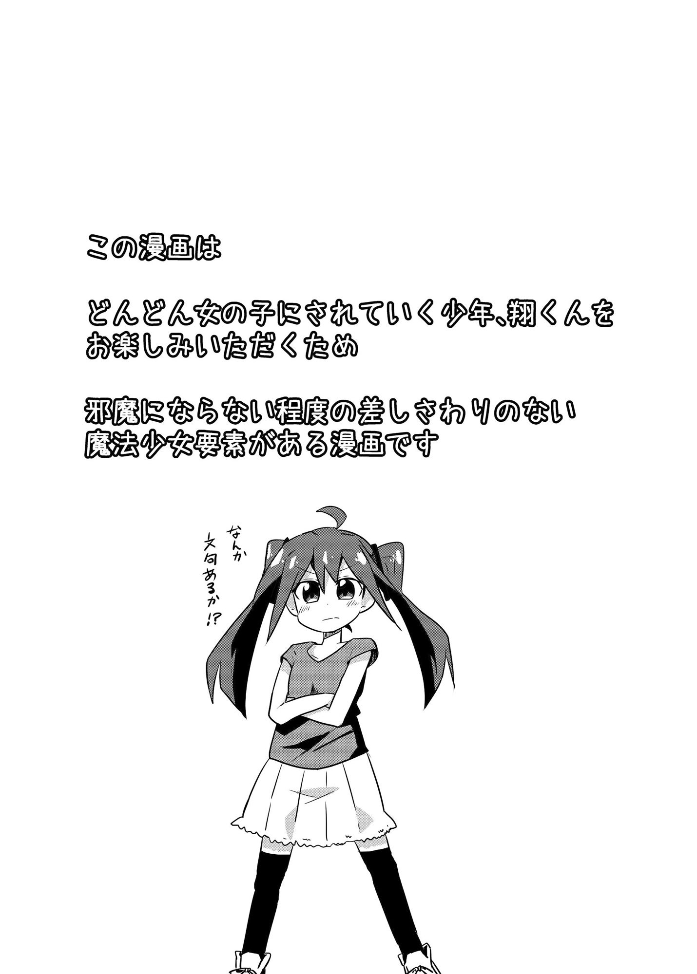 サンプル画像2:魔法少女 翔(さね野郎) [d_178231]