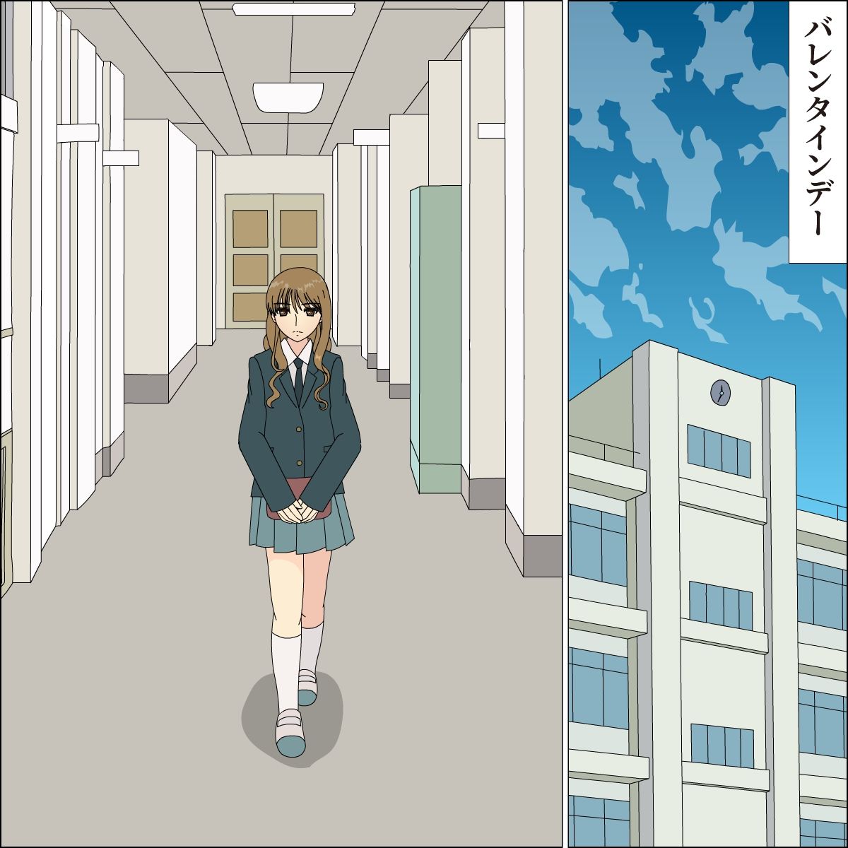 サンプル画像1:小屋の中のミズキ(ブルーブラッド) [d_179383]