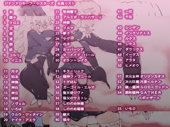 最後のジナンドロモーフ・シスターズ~225作目・完結譚~