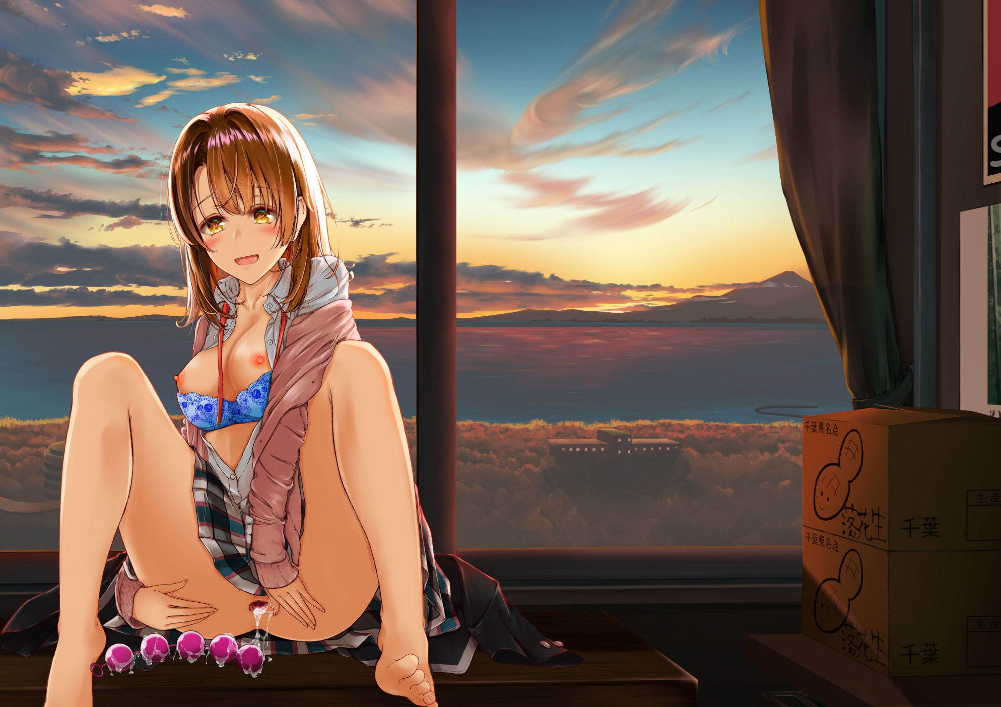 サンプル画像2:いろはすがでれでれで勘違いしそう2(さくら前線) [d_181674]