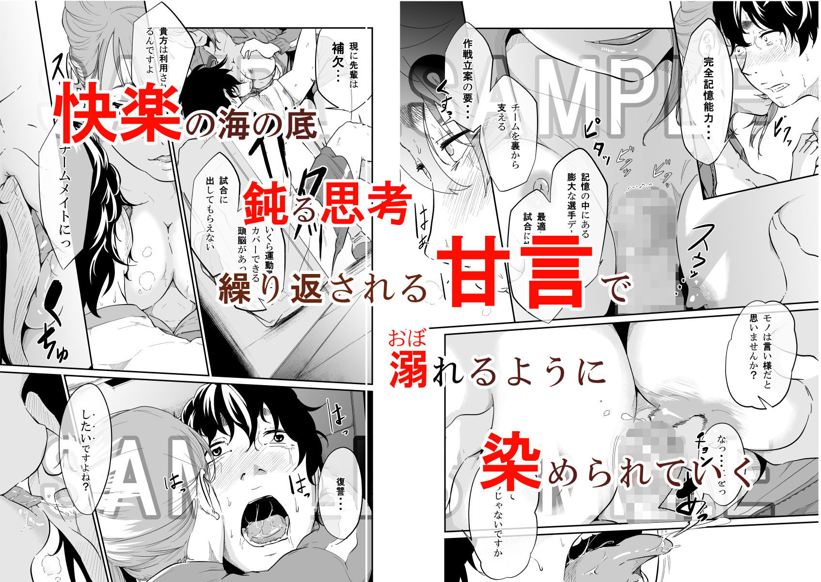 サンプル画像2:スパイマネジメント2（従順奴●の作り方）(モノクロイド) [d_181689]