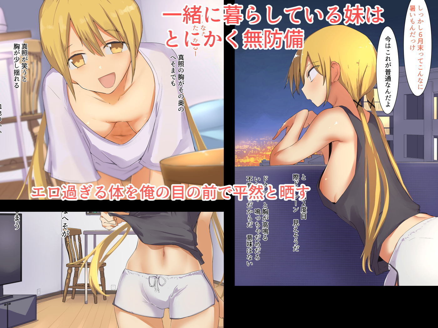 サンプル画像1:妹を睡姦してさらに俺だけのものにした(唐模様) [d_181986]