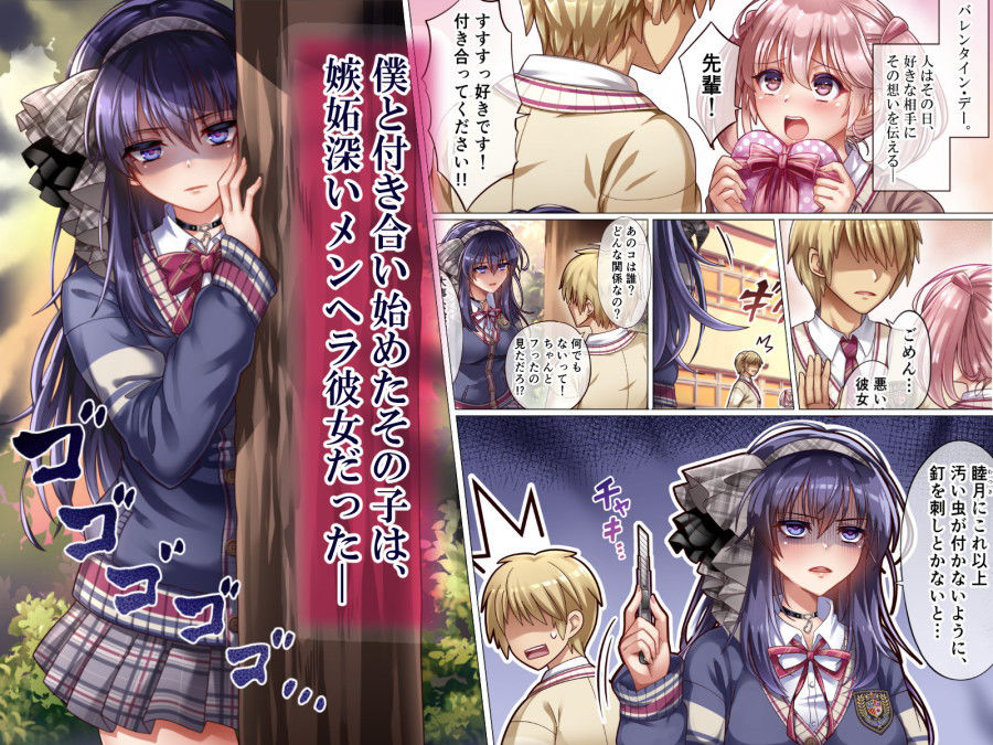 サンプル画像1:メンヘラ彼女の愛し方。(hime’s mission) [d_182089]