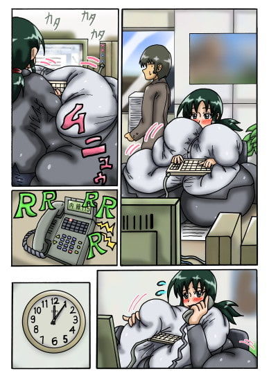 隣の部屋の超乳お姉さんとイチャラブえっちする漫画 総集編
