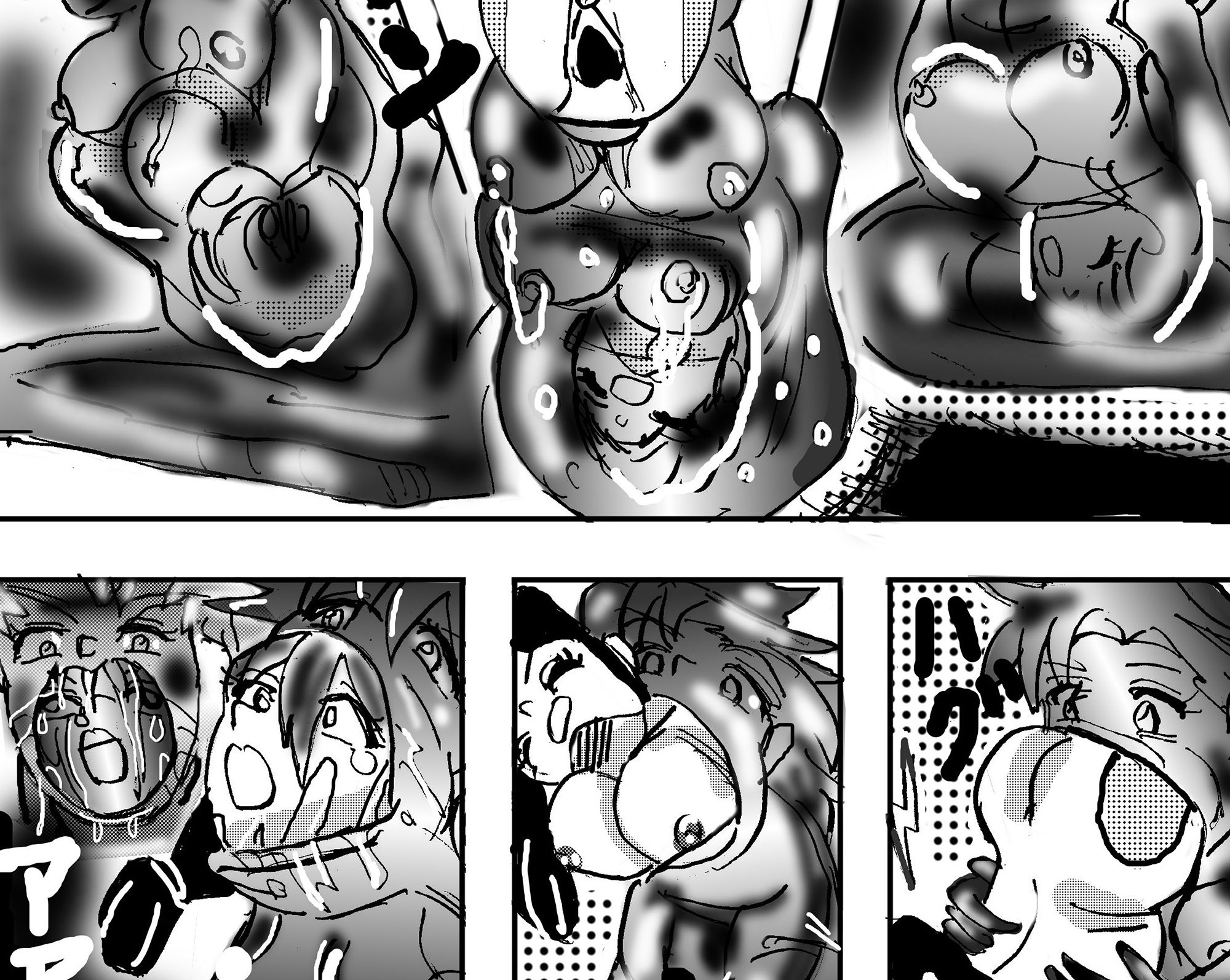 サンプル画像1:餌とかした四肢〇損やぽっちゃり、孕みなど体形にこだわった作品集。特に連結は丸のみ、unbirthのハイブリッド(真柴剣太) [d_183335]