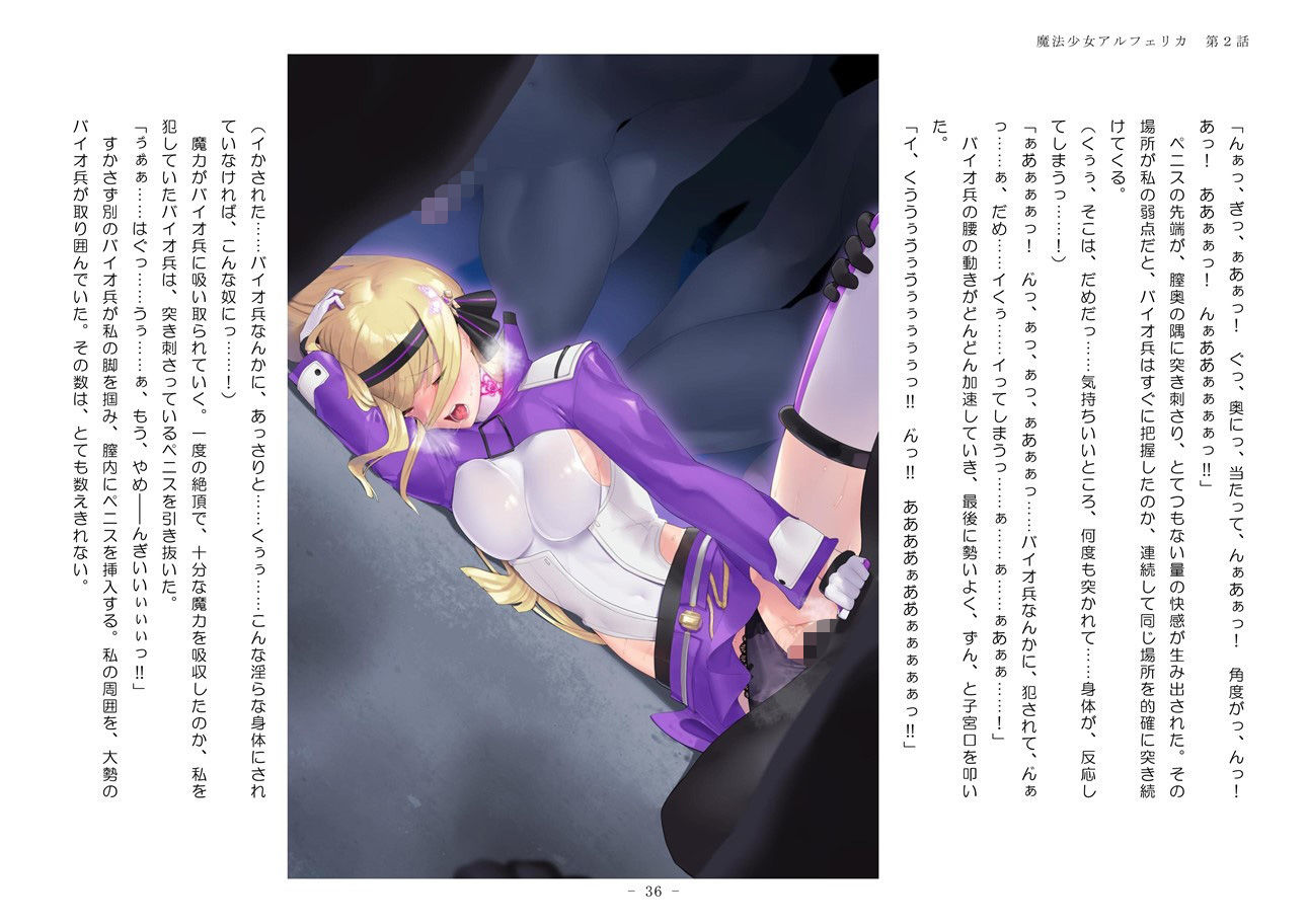 サンプル画像2:魔法少女アルフェリカ 第2話 絶望に沈む2人の魔法少女(No Future) [d_184930]