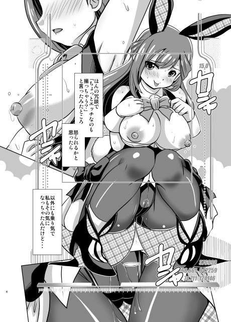 サンプル画像1:ポートレートバニー(みすてるていん) [d_185255]