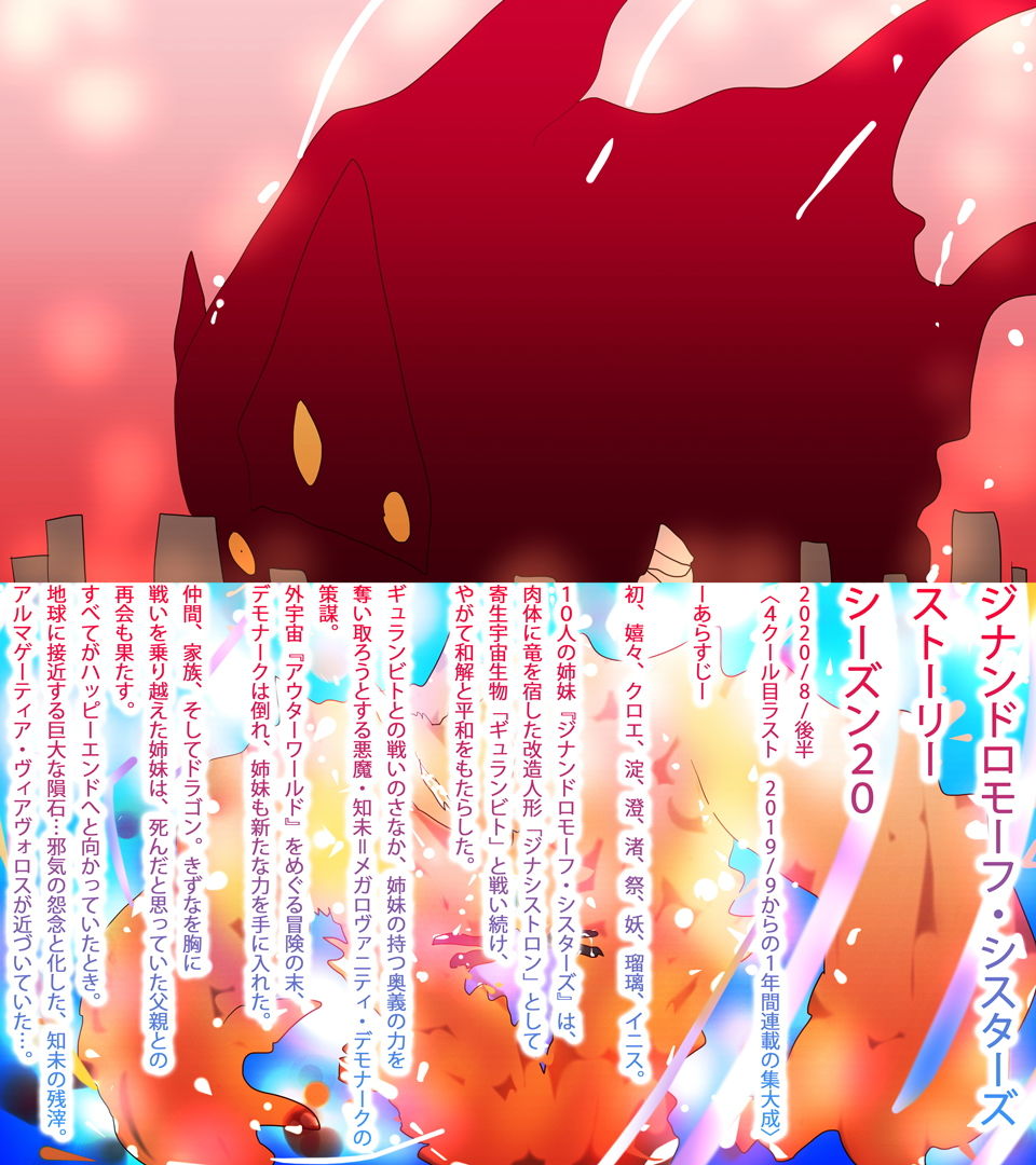 サンプル画像2:【小説】ジナシストロン・ゼロツー 〜燃えろ革命ビッグバン！原初の焔ハートファイアvs約束された終焉アルマゲーティア・ヴィアヴォロスの逆襲〜(タスシナジオジタス) [d_185342]