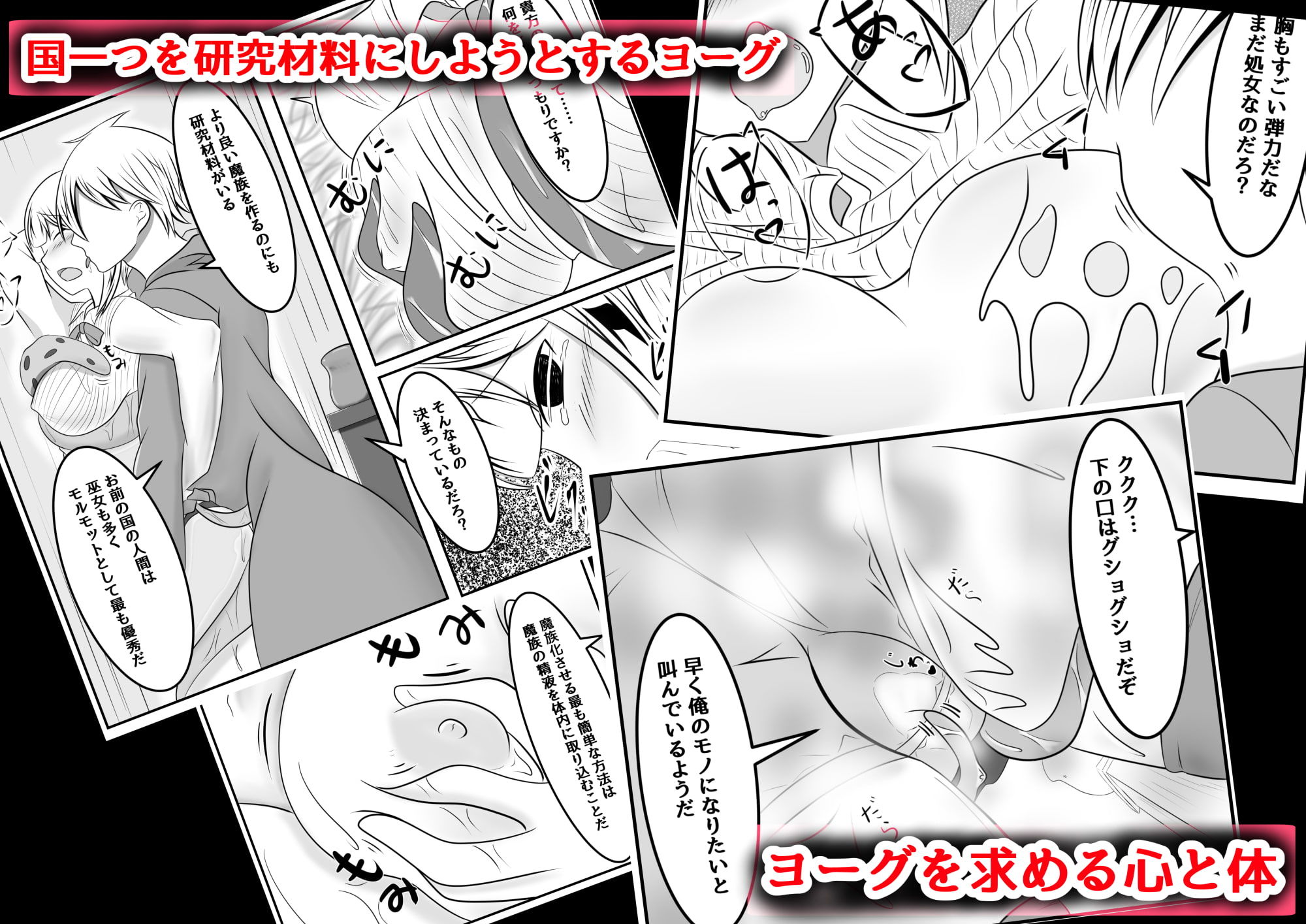 サンプル画像2:封印の巫女〜そして王女は国を滅ぼす〜(なまはぐれの森) [d_186329]