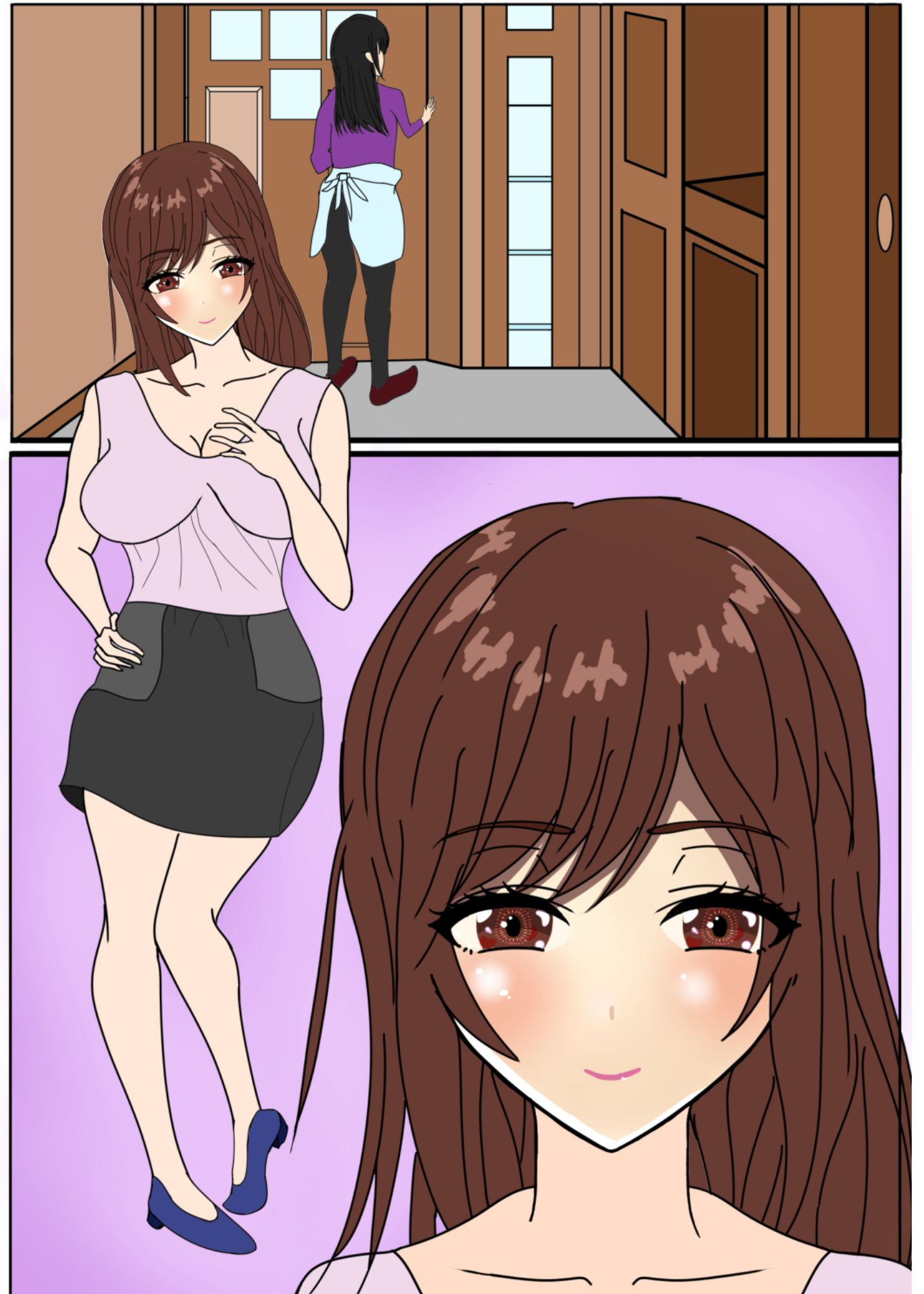 サンプル画像1:おっπで性教育(涼風みお) [d_186389]