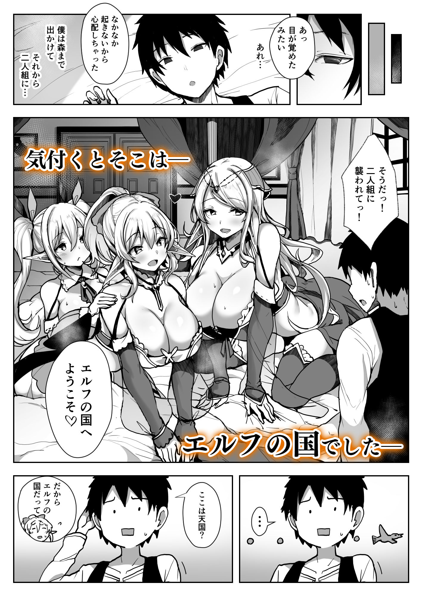 サンプル画像4:エルフハーレム(diletta) [d_187780]