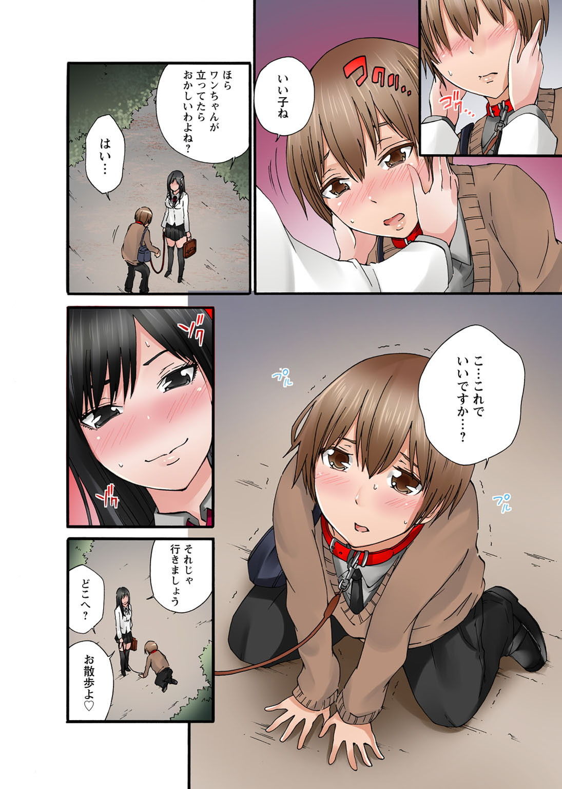 サンプル画像4:Mから始めるペット生活〜ご主人様はクラスのアイドル〜【同人版】(ソルト＆ロック) [d_188169]