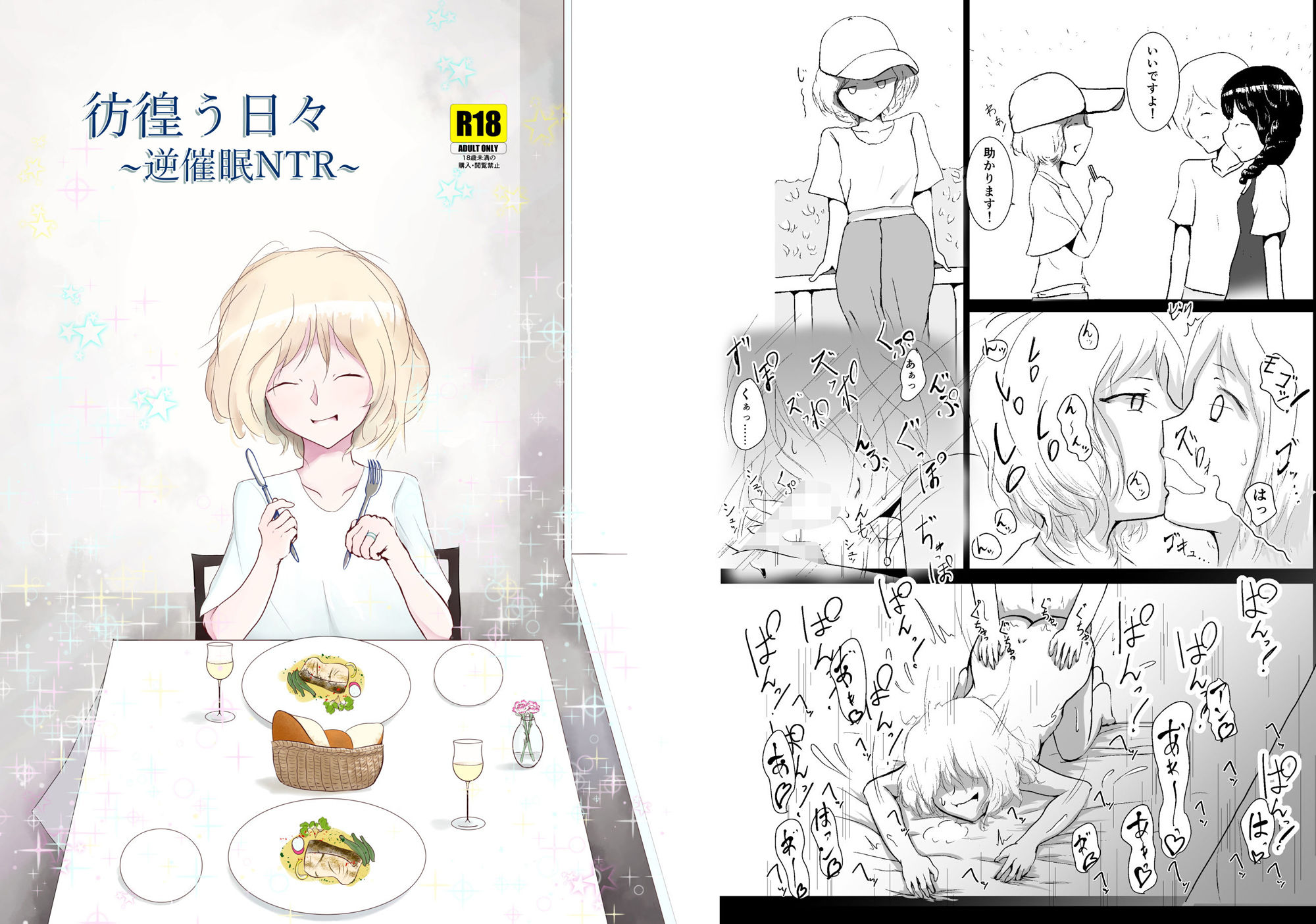 サンプル画像1:彷徨う日々(くちぶえのよる) [d_189386]