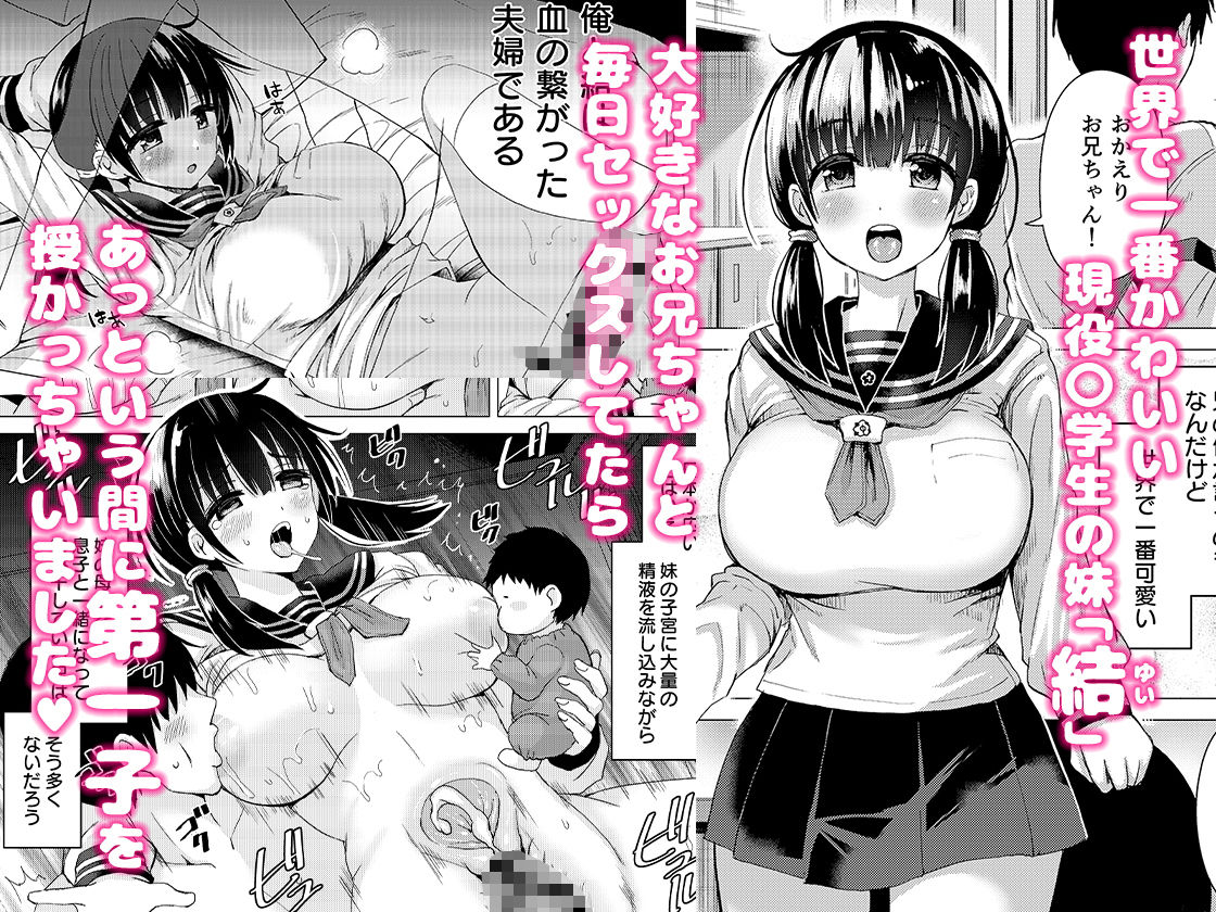 サンプル画像1:妊孕性の高い7つ下の妹と2人めを拵える本(ほとりぼっち) [d_189860]