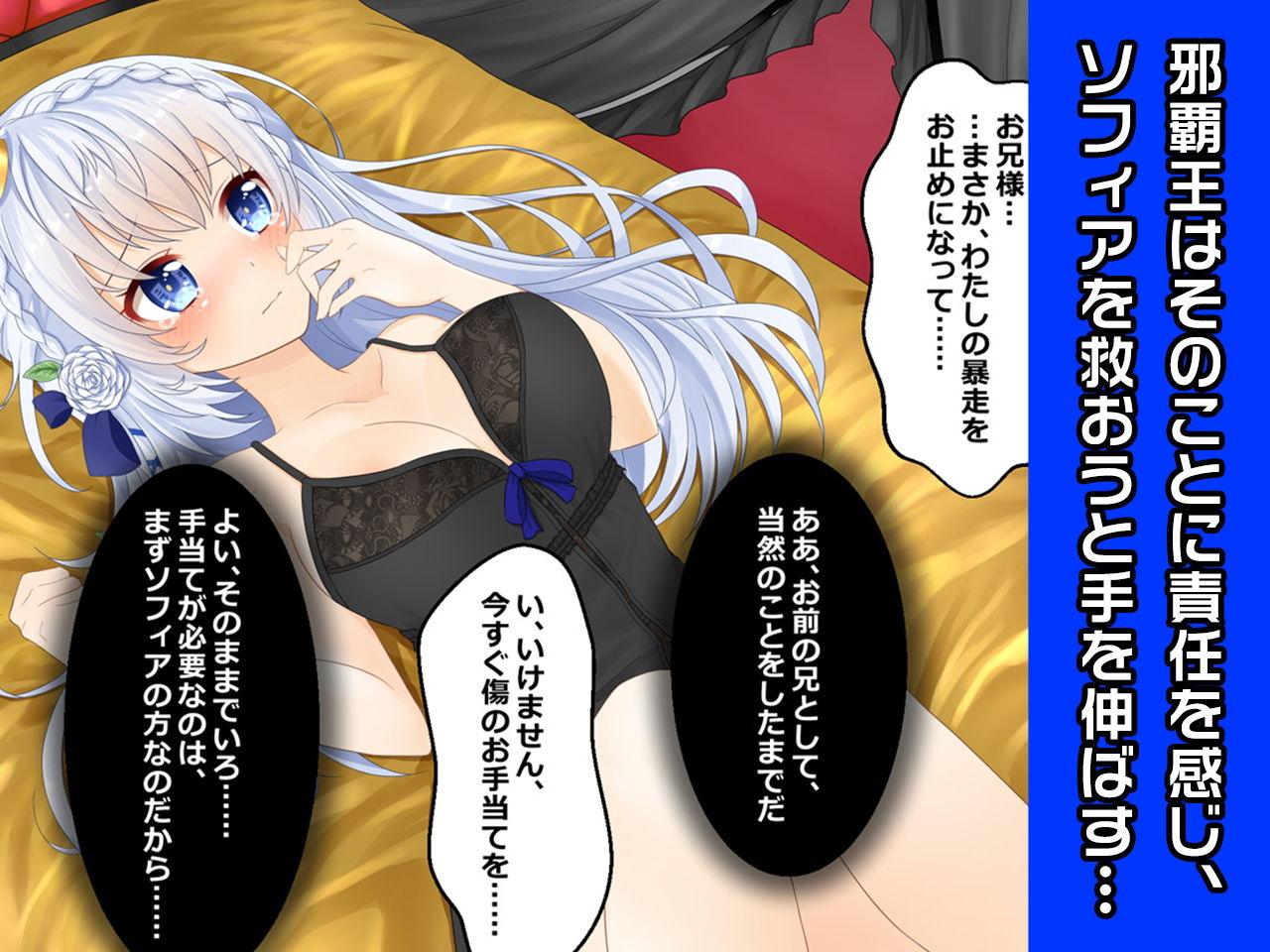 サンプル画像2:黒薔薇のソフィア〜ヒロイン絶滅計画より〜勝気なヒロインを悪堕ちさせよ！(チェリーポンド) [d_189873]