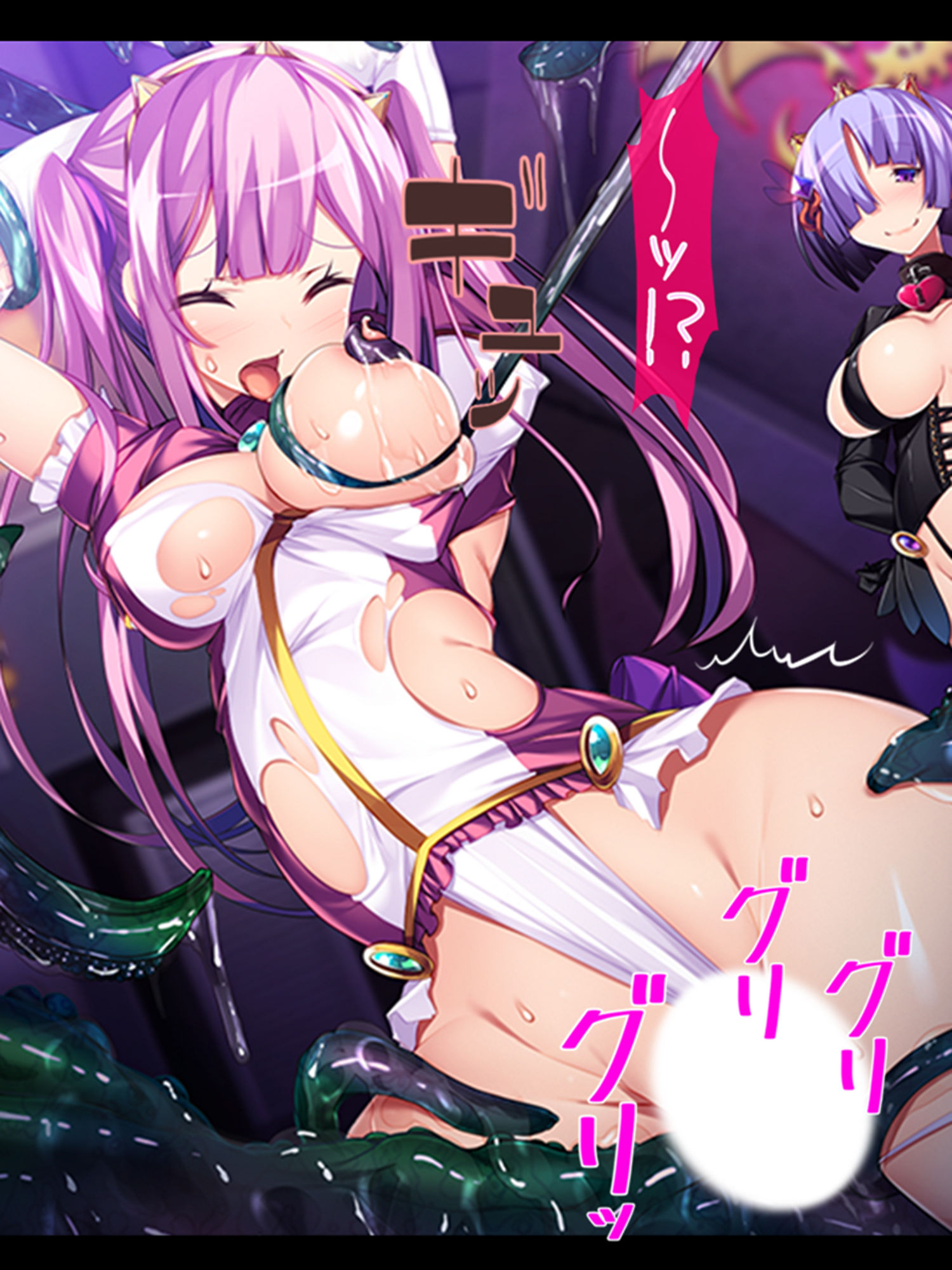 サンプル画像3:恋人の裏切りで醜悪魔物チ●ポに堕ちる百合戦士 下(悶々堂) [d_190048]